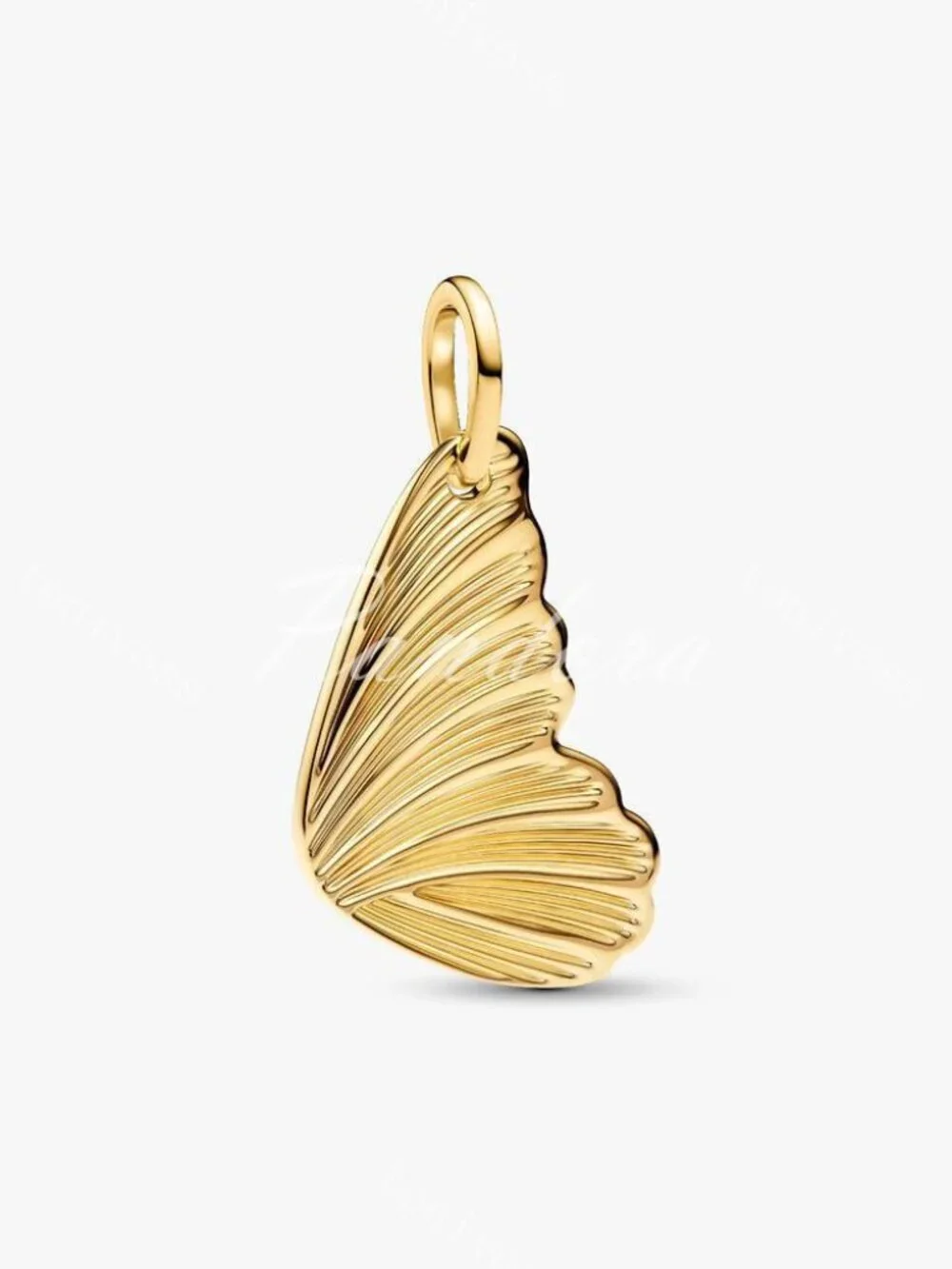 Pandora Engravable Butterfly Wing Tag Pendant
